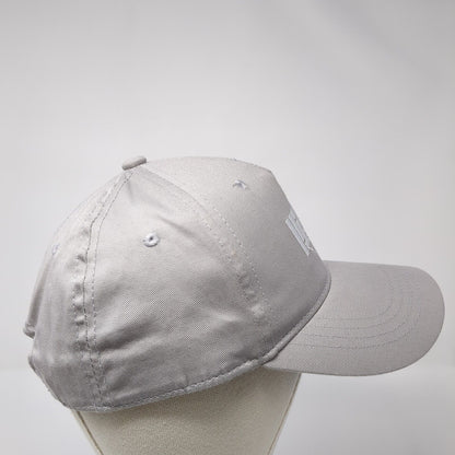 McMillen Jacobs Associates Snapback Hat Gray One Size Solid Adjustable