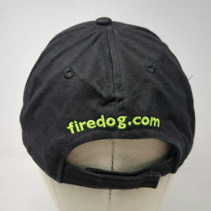 Target Marketing Firedog Logo Black Baseball Cap One Size Strapback Cotton Hat