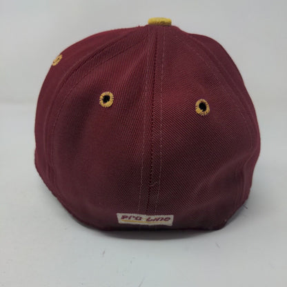 Pro-Line Men's Fitted Hat Red 6 5/8 Florida State Seminoles Vintage Made USA