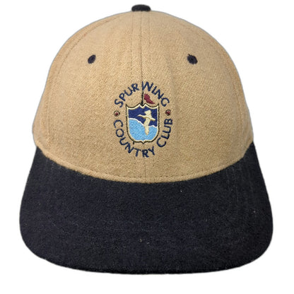 Cali Fame Baseball Cap Brown One Size Spurwing Country Club Wool Slideback Hat