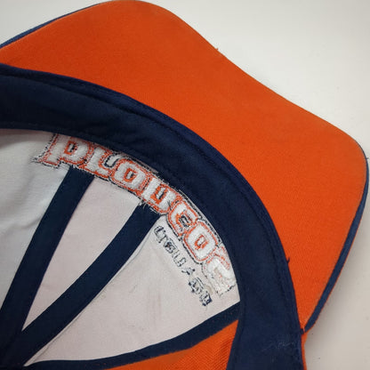Denver Broncos NFL Reebok Orange Blue White One Size Strapback Pro Line Cap Hat