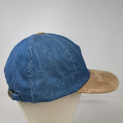 Toppiers Spike Club Baseball Cap Blue One Size Denim Slideback Adjustable Hat