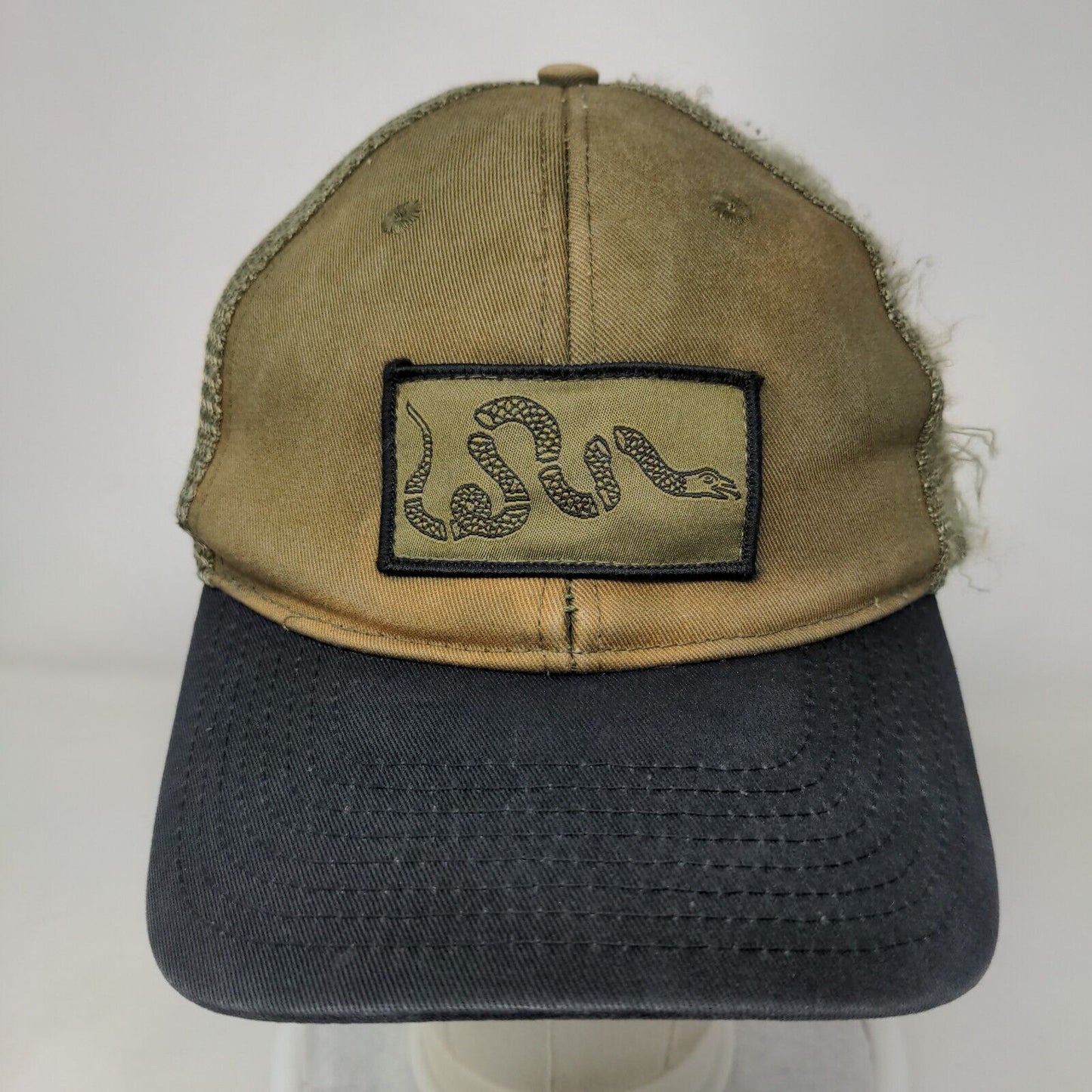 1776 United Snapback Mesh Back Trucker Hat Multi One Size Colorblock