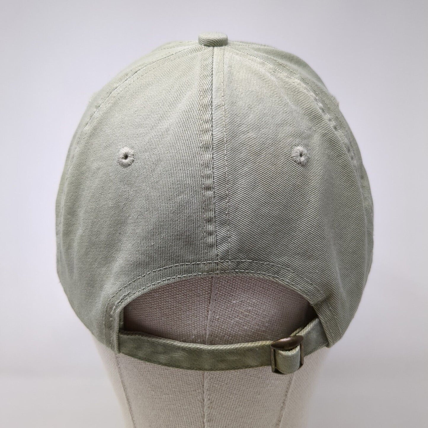 Spyglass Gardens LLC Slideback Hat Green OSFM Adjustable Embroidered Cotton