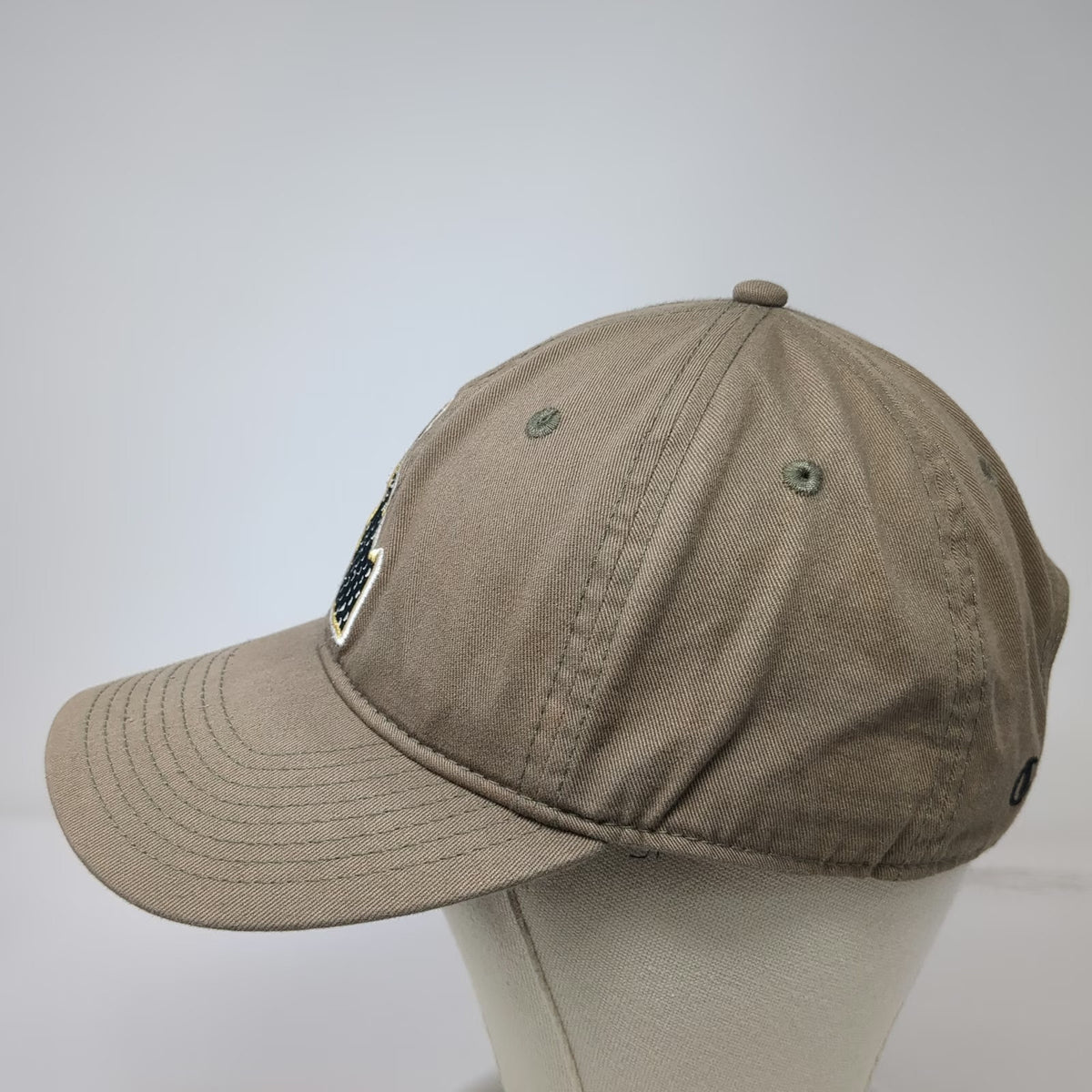 Champion Idaho State Polka Dot Pennant Baseball Cap Brown One Size Slideback Hat