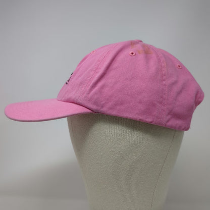 Richardson Baseball Cap Pink One Size EG EST 1995 Butterfly Hat Slideback Cotton
