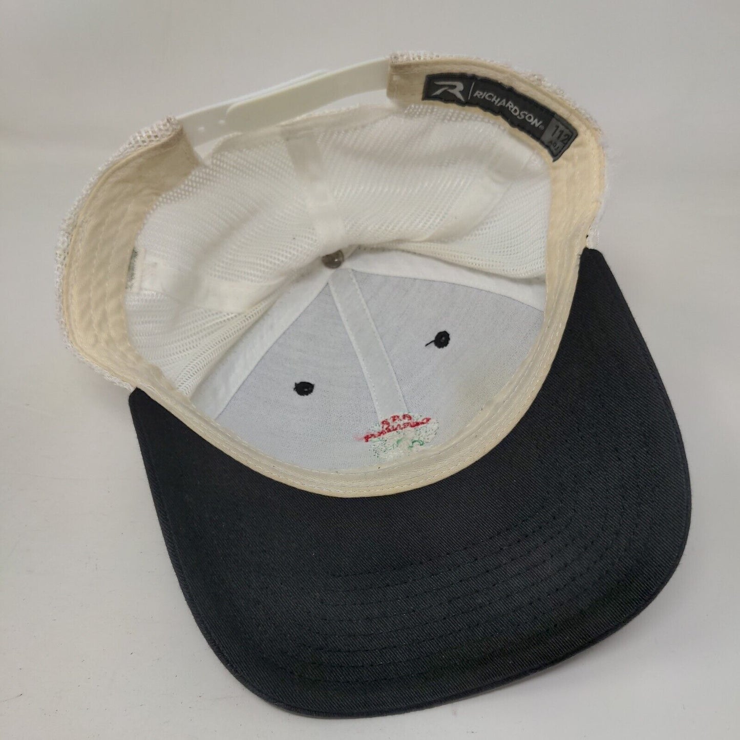 Bar Gernika Snapback Mesh Back Trucker Hat Black Adjustable Richardson