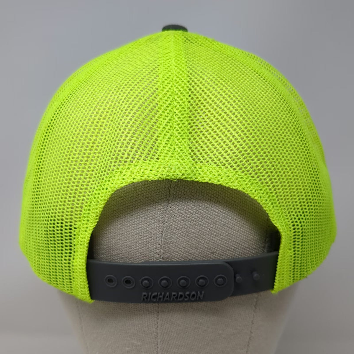 Richardson Trucker Hat Black Yellow One Size United Rentals Mesh Construction