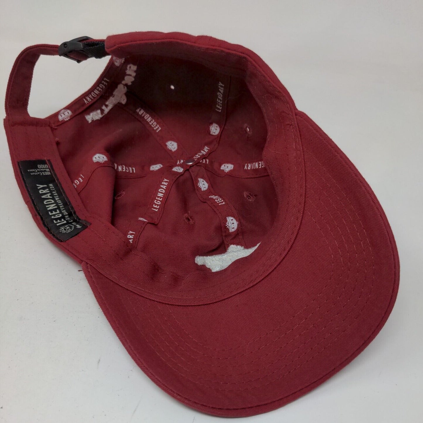 Tin Cup XIV Natives 2015 Slideback Hat Red One Size Embroidered Legendary