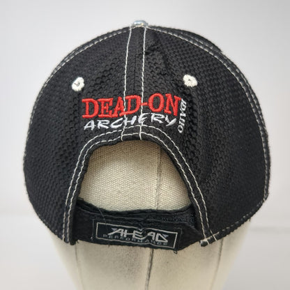 Ahead Baseball Cap Black One Size Dead-On Archery Idaho Contrast Stitching Hat