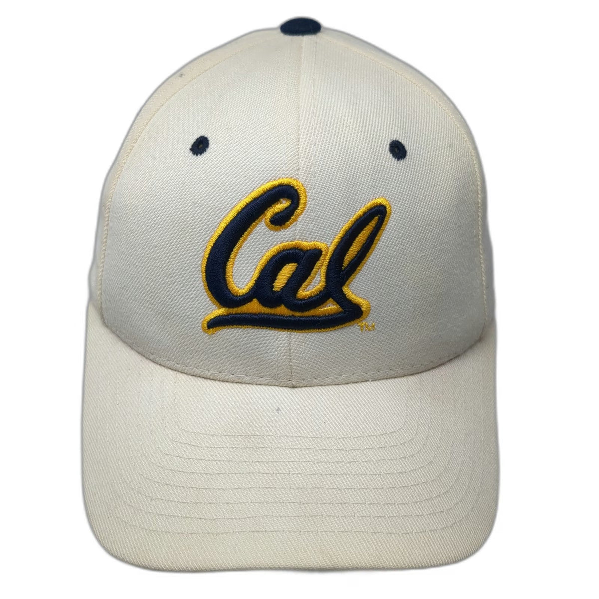 Zephyr California Golden Bears NCAA Beige Baseball Cap 7 1/8 Fitted Wool Hat