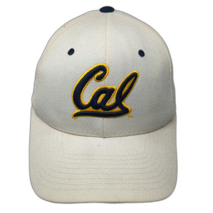 Zephyr California Golden Bears NCAA Beige Baseball Cap 7 1/8 Fitted Wool Hat
