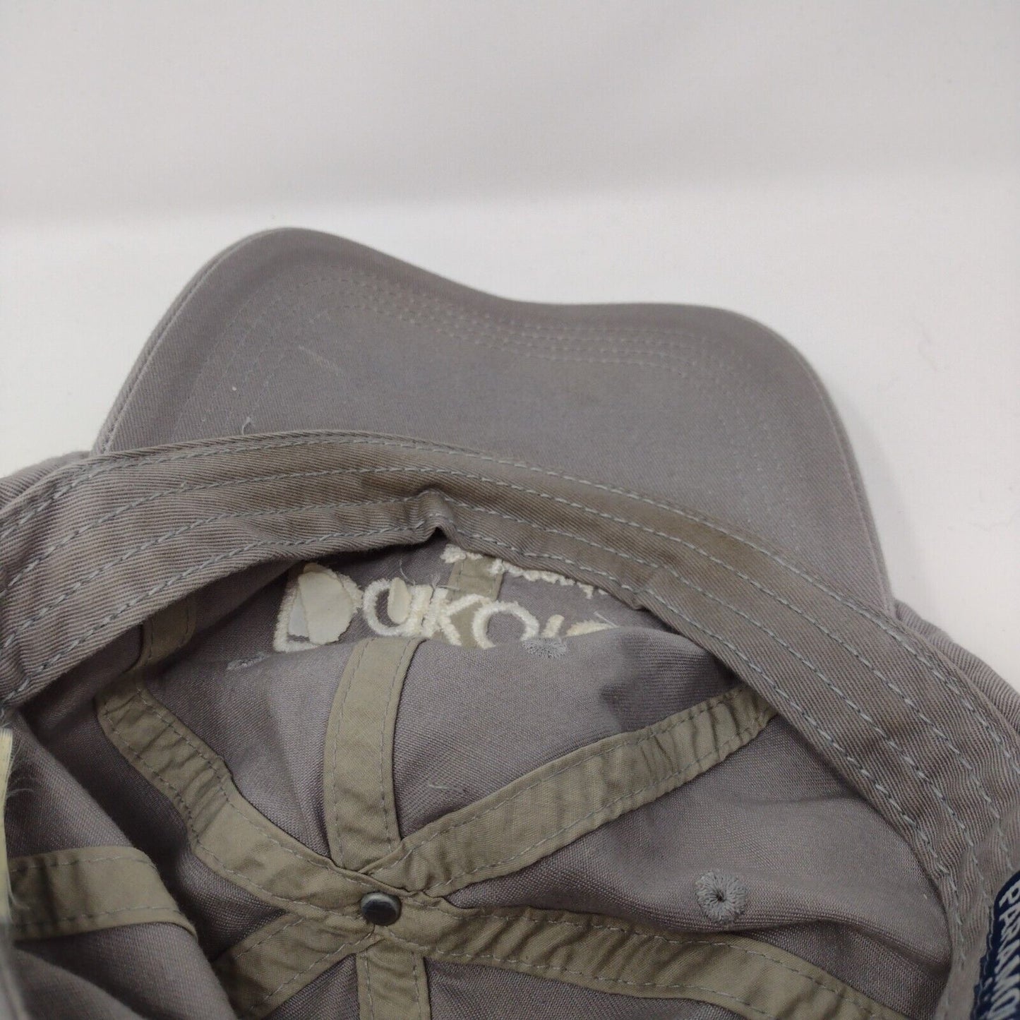 North Dakota Be Legendary Slideback Hat Gray OSFA Adjustable Paramount