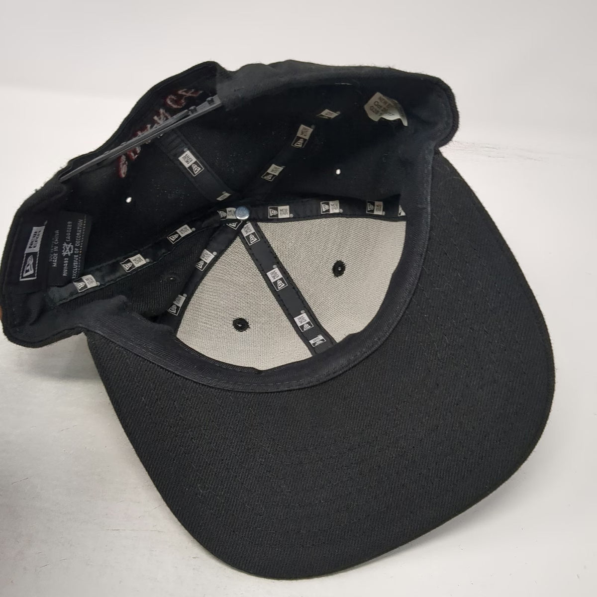 New Era Snapback Black OSFM Chance The Rapper 3 Wool Flat Bill Adjustable Hat