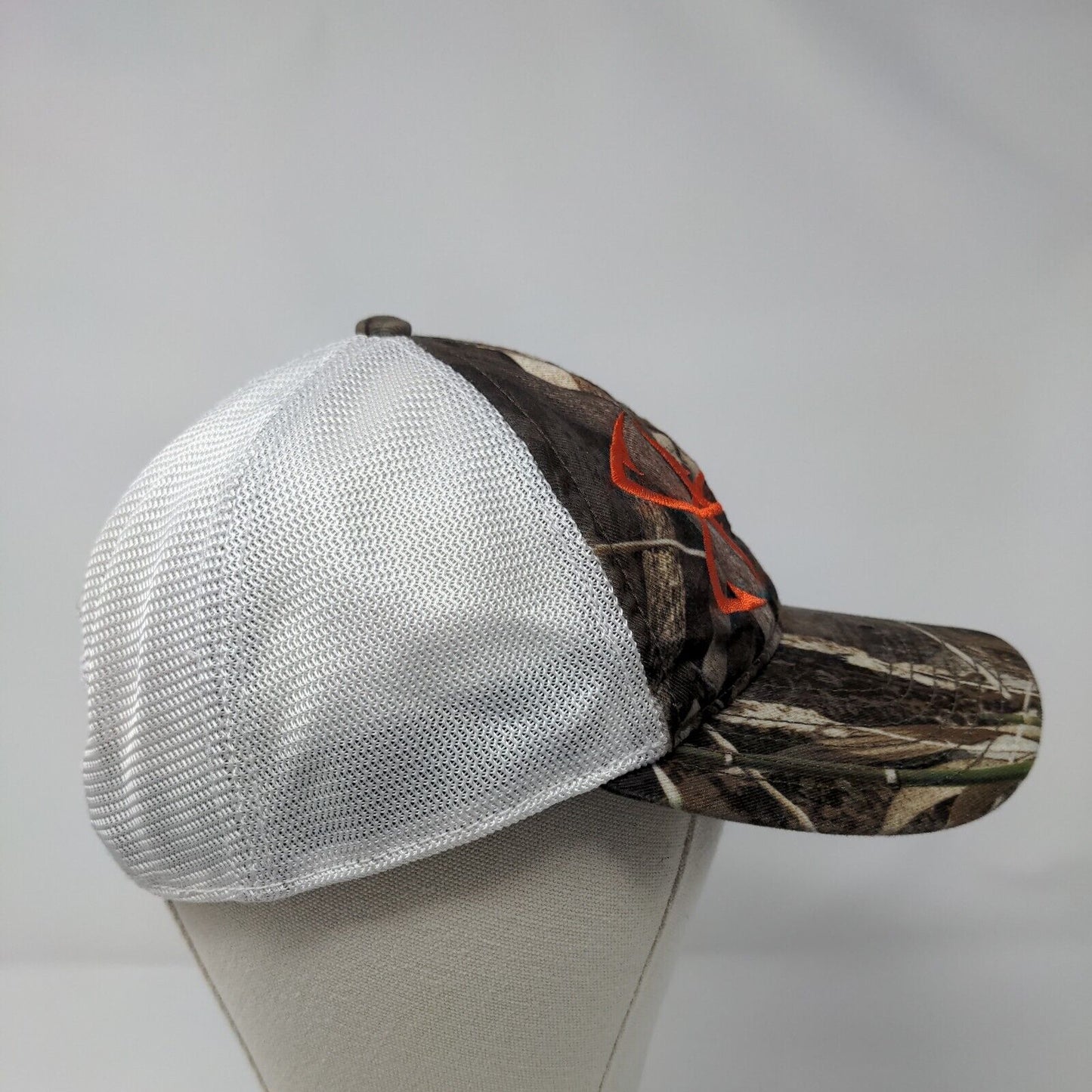 Under Armour Snapback Mesh Back Trucker Hat Camo OSFA Embroidered