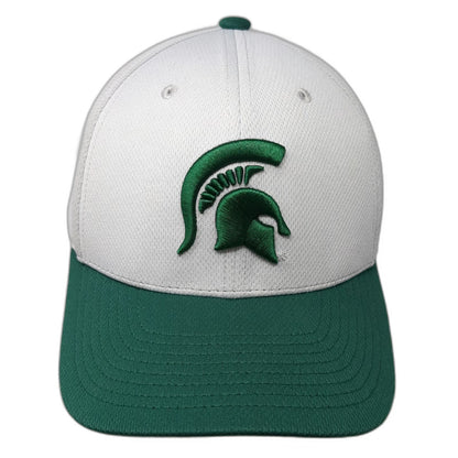 Michigan State Spartans NCAA Top of the World Cap Hat L Gray Green Embroidered