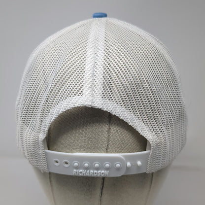 Richardson Trucker Hat Blue White One Size Winsupply Boise Embroidered Snapback