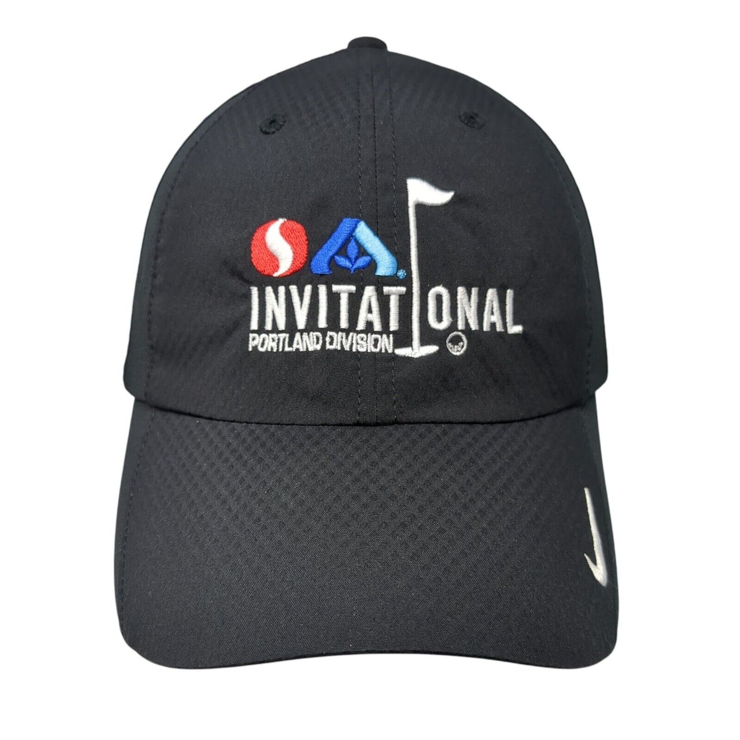 Invitational Portland Division Strapback Hat Black OS Adjustable Nike Dri-Fit