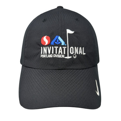 Invitational Portland Division Strapback Hat Black OS Adjustable Nike Dri-Fit