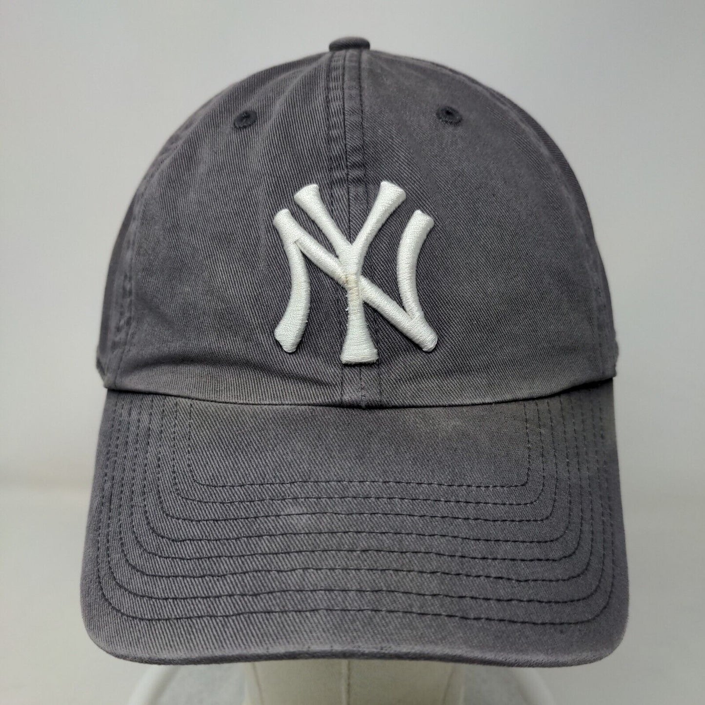Twins Enterprise Men's Slideback Hat Blue OSFA Embroidered New York Yankees Logo
