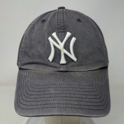 Twins Enterprise Men's Slideback Hat Blue OSFA Embroidered New York Yankees Logo