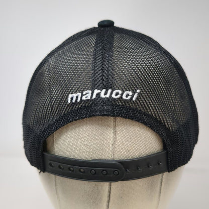 Marucci Trucker Hat Black One Size World Series Mesh Back Snapback Baseball
