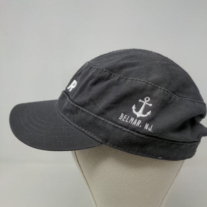 Otto Men's Strapback Hat Gray Size OSFM Embroidered Anchor Tavern Logo