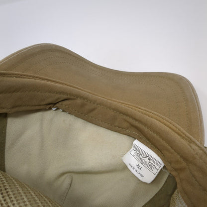 Patagonia Bison Snapback Mesh Back Trucker Hat Tan One Size Adjustable