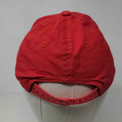 Ultimate Spiderman Boy's Snapback Hat Red Size M Embroidered Face Logo
