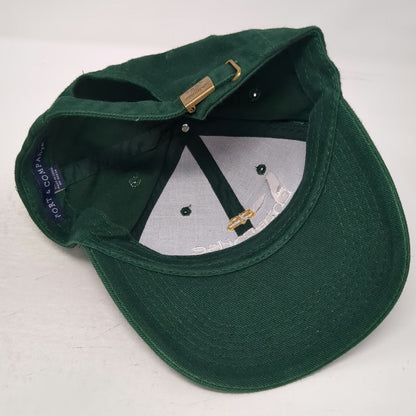Port & Company Enterprise Bank Baseball Cap Green One Size Adjustable Strap Hat