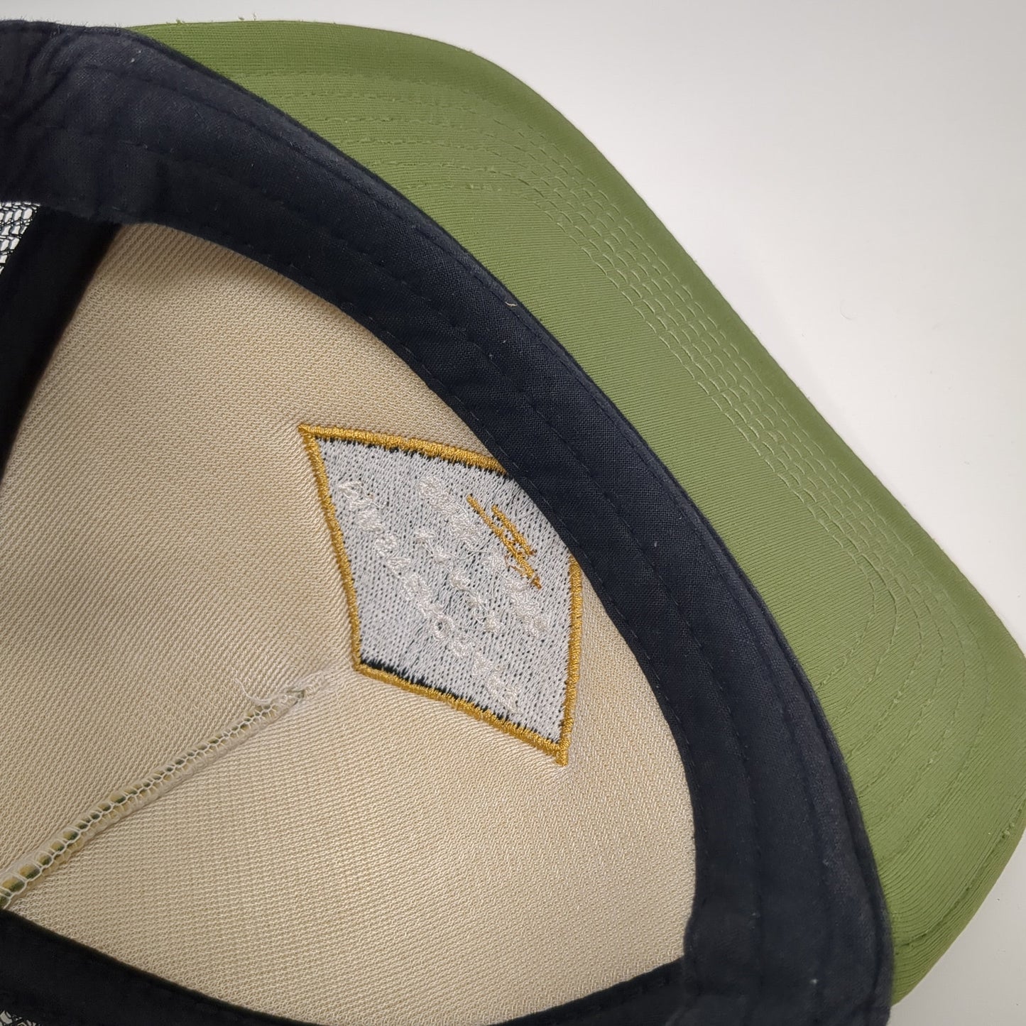 Mastercraft Snapback Trucker Hat Green One Size Adjustable Mesh Back BIG X