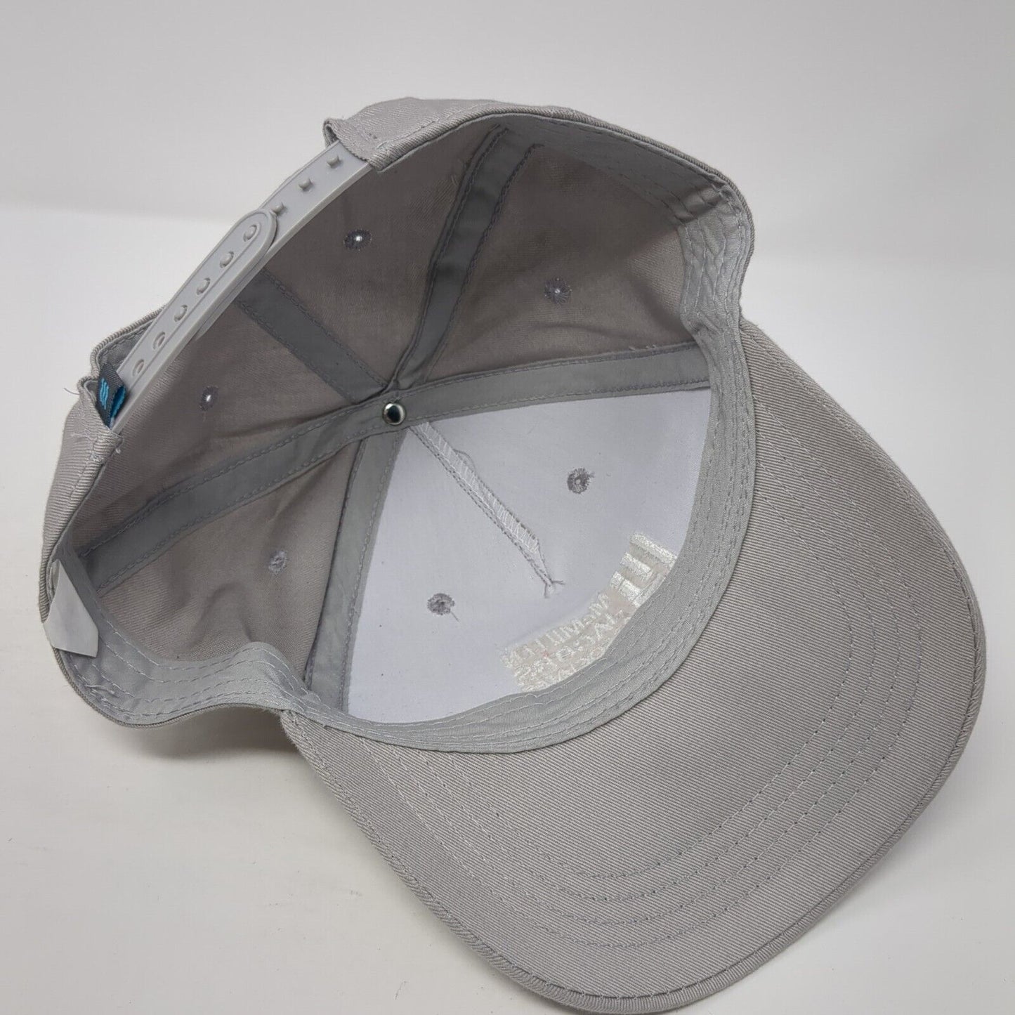 McMillen Jacobs Associates Snapback Hat Gray One Size Solid Adjustable