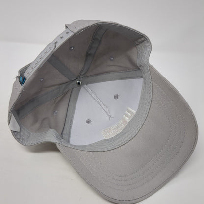 McMillen Jacobs Associates Snapback Hat Gray One Size Solid Adjustable