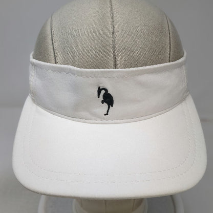 Legendary Visor White One Size Flamingo Crane Creek Tennis Strapback Golf Hat