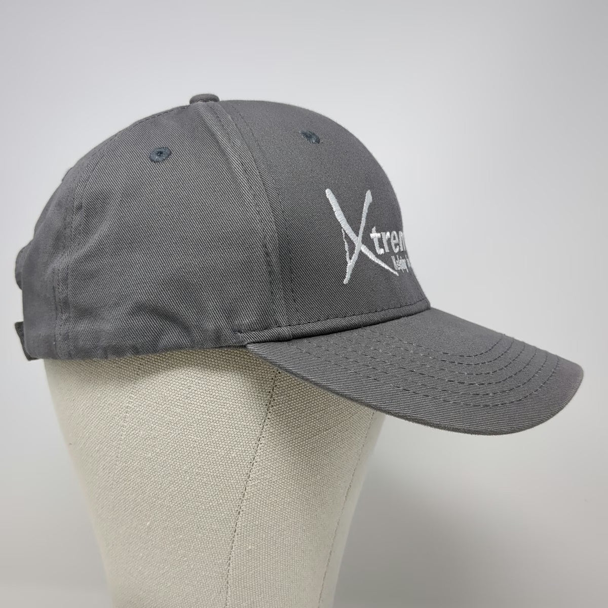 Xtreme RV Gray Baseball Cap One Size Helping You Get Out Of Town Strapback Hat