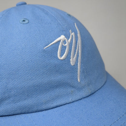 Downtown Orlando Slideback Baseball Cap Blue One Size Adjustable Embroidered