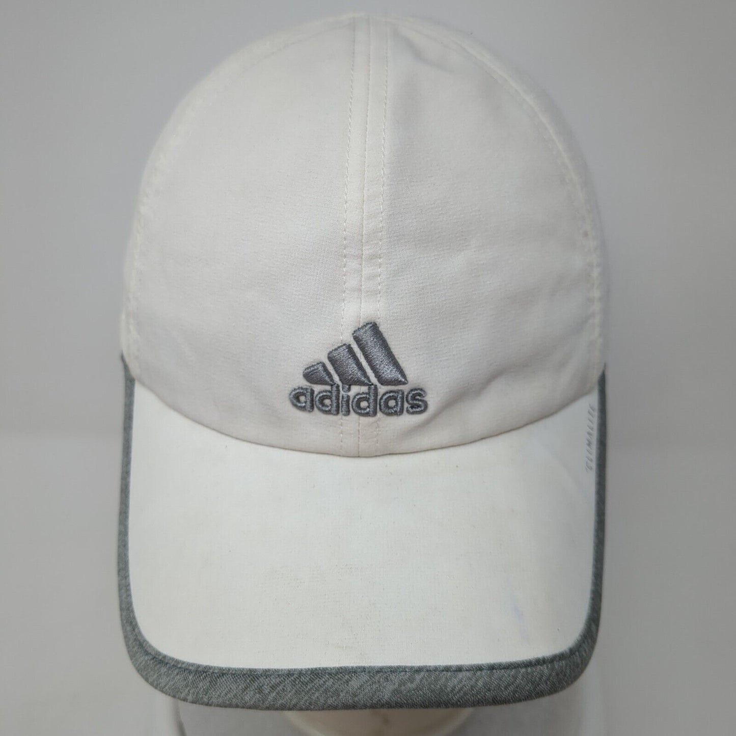 Adidas Climalite Strapback Hat White One Size Adjustable Embroidered Breathable