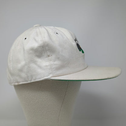 Richards & Thirkell Snapback Hat White One Size Made in England Dalmahoy Golf