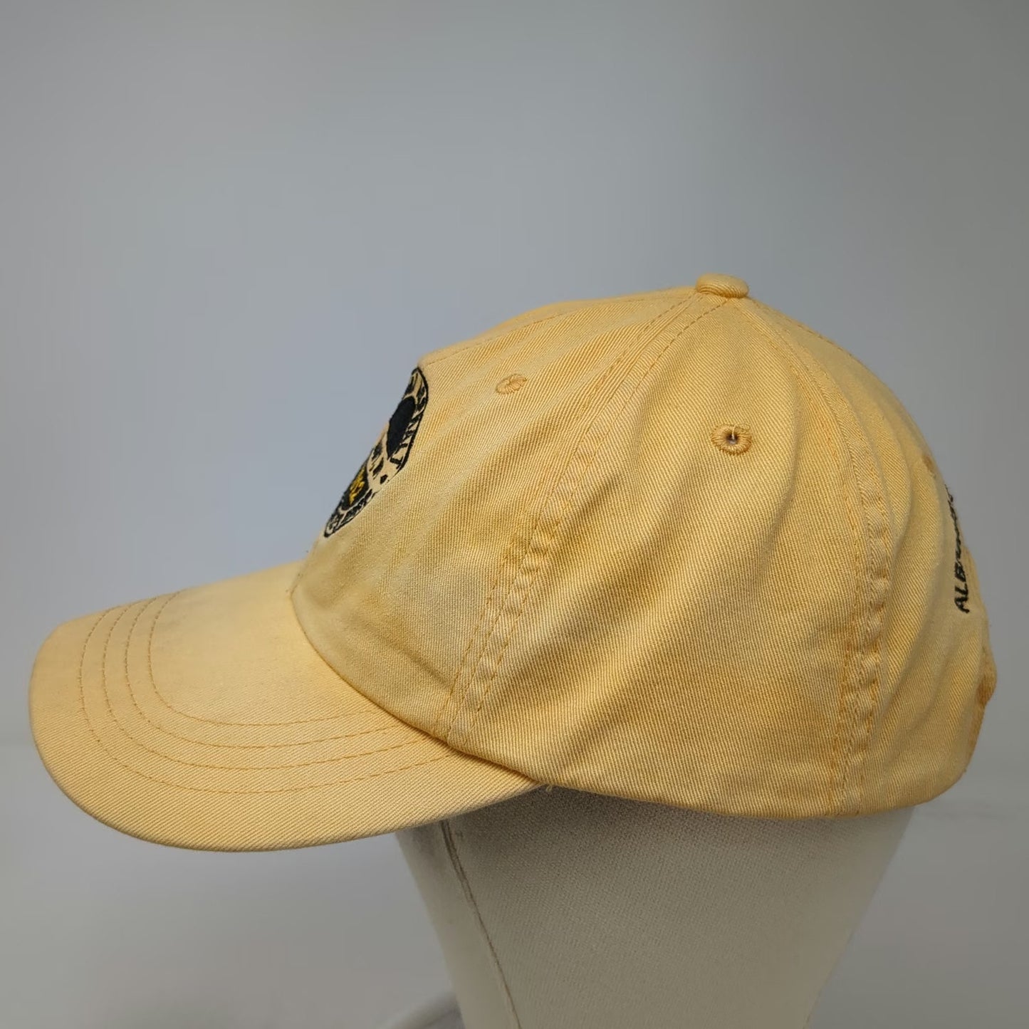 Albany Asphalt Aggregates Corp NY 2012 Flag Yellow One Size Baseball Cap Hat