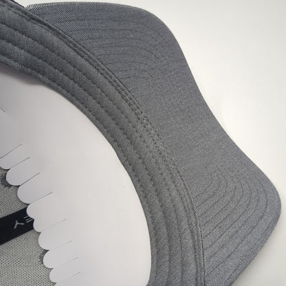 Brinkley RV Snapback Mesh Back Trucker Hat Gray One Size Colorblock