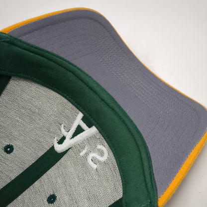 Twins Enterprise MLB Oakland Athletics A's Green OS Baseball Cap Strapback Hat