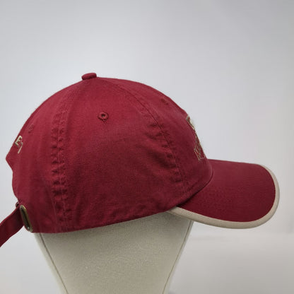 Margaritaville Baseball Cap Red One Size Key West Jimmy Buffett Cotton Hat