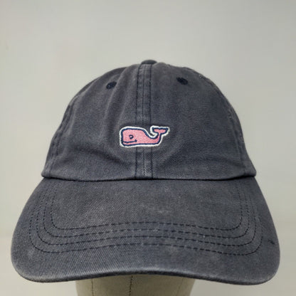 Vineyard Vines Shep & Ian Men's Slideback Hat Blue Embroidered Logo Whale