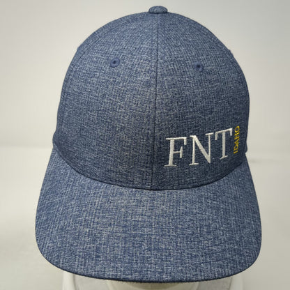 Port Authority Snapback Hat Blue OSFM FNT Idaho Flexfit 110 Polyester Structured