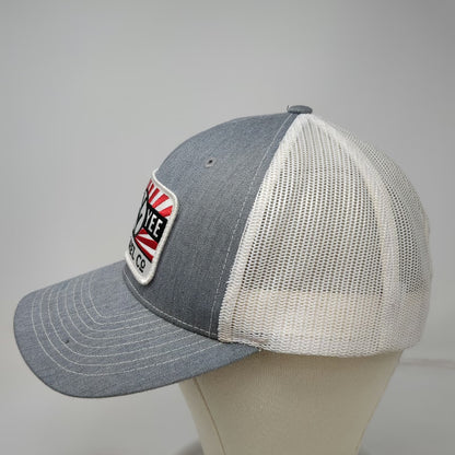 Richardson Trucker Hat Gray One Size Yee Yee Apparel Co Patch Mesh Snapback