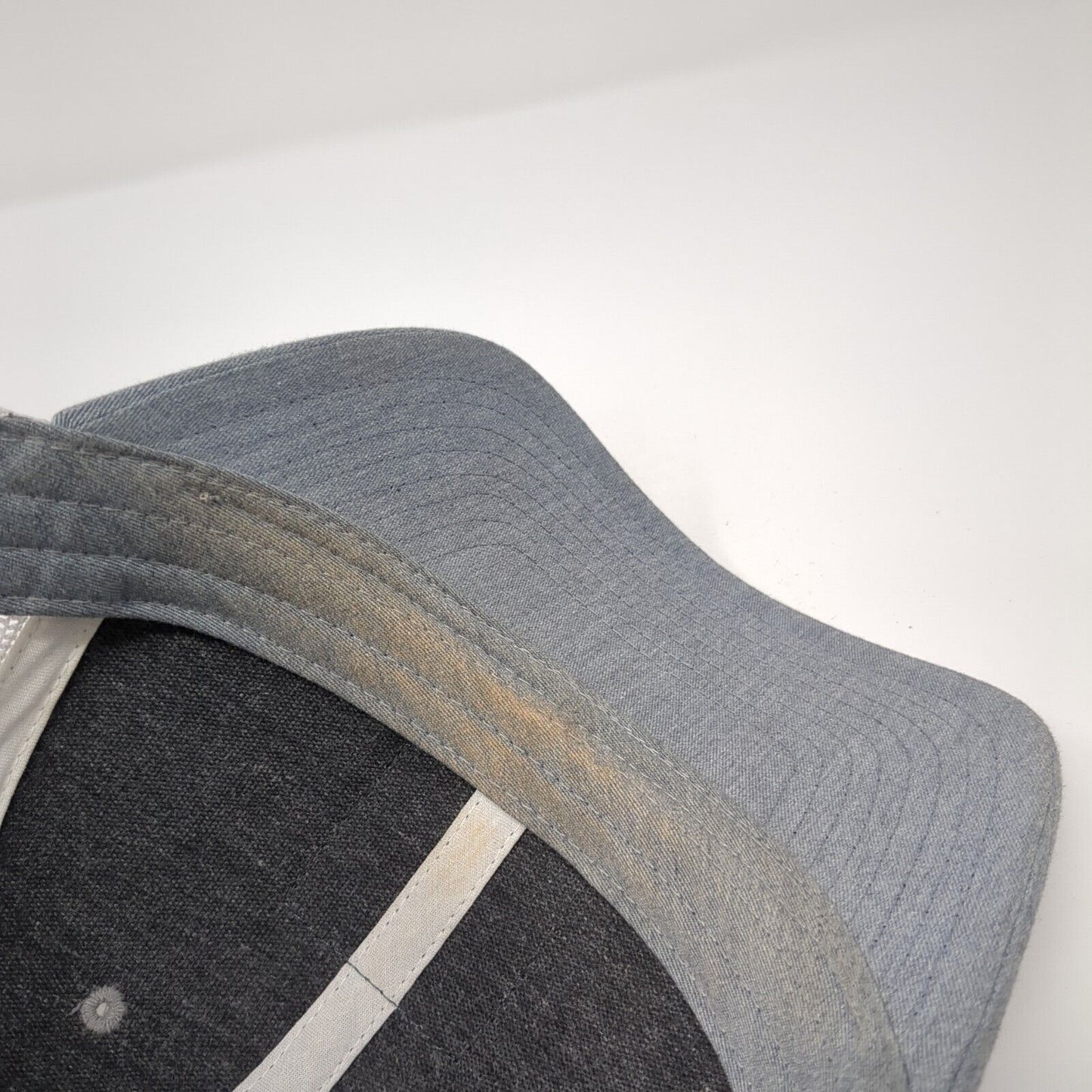 Sovrn Patch Snapback Trucker Hat Gray One Size Mesh Back Adjustable