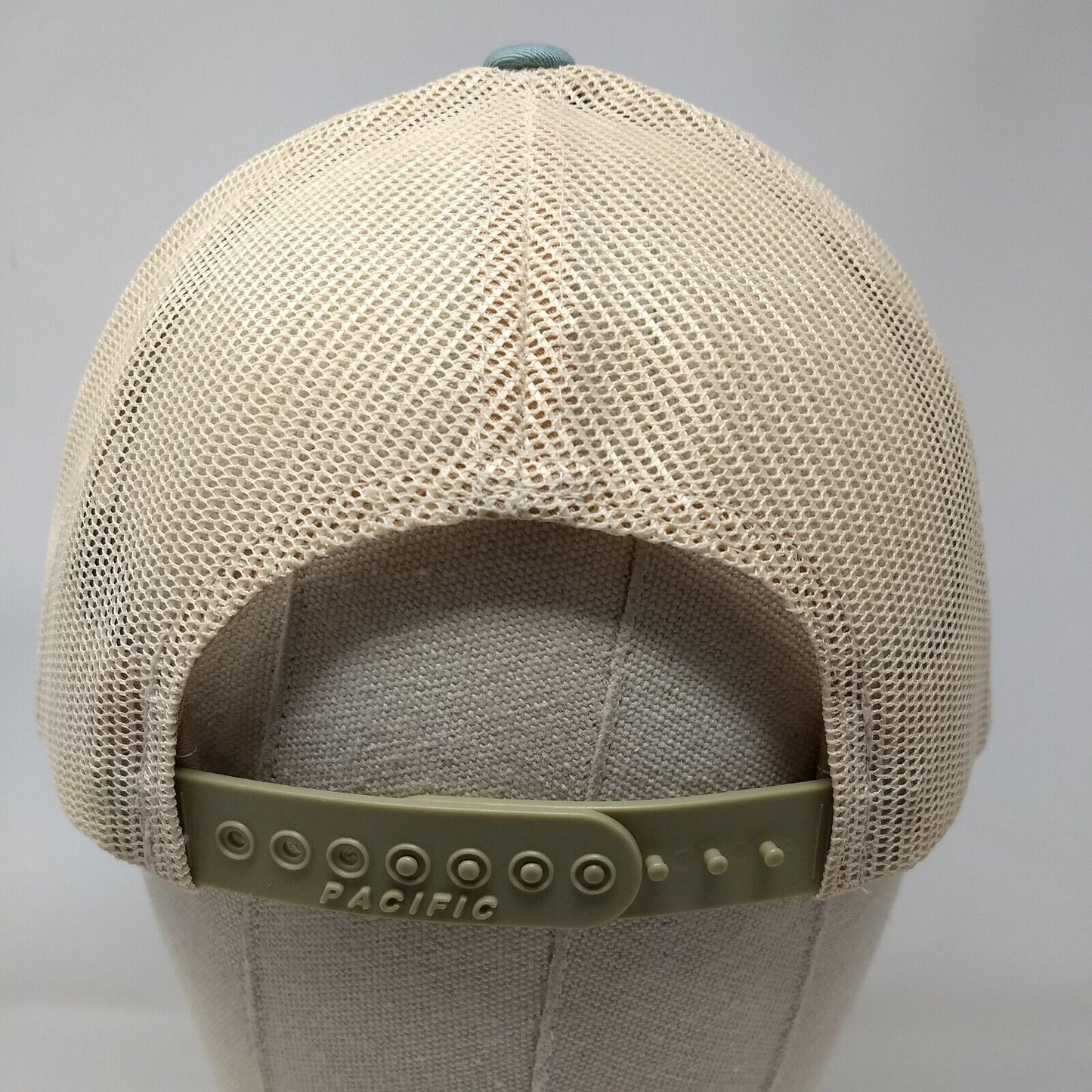 USA Flag Snapback Mesh Back Trucker Hat Multi OSFA Pacific Headwear