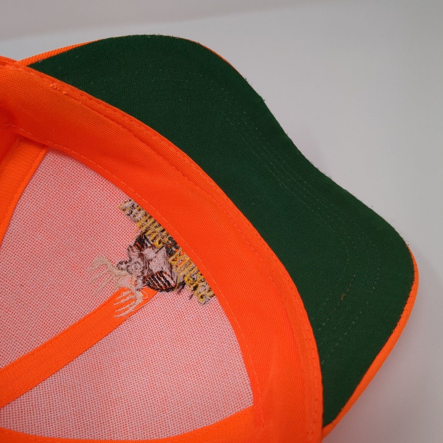 Young Bucks Outdoors Snapback Hat Youth Orange Adjustable Buckmasters