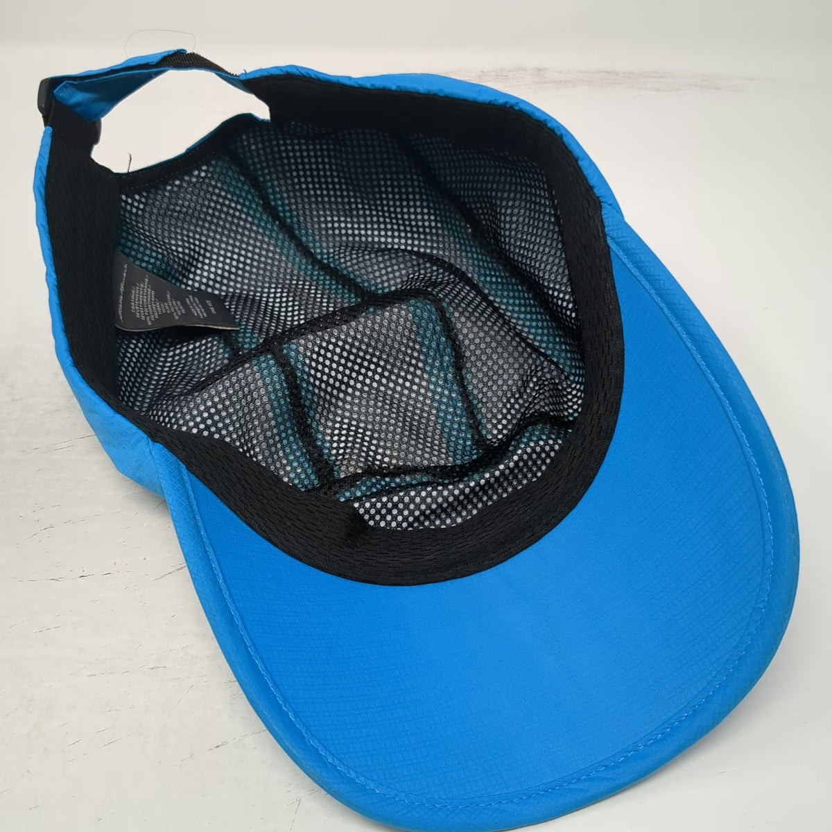 Eddie Bauer 5 Panel Blue Hat One Size Adjustable Mesh Weatheredge