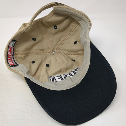Bullet Line Rosen of Colorado Baseball Cap Brown One Size Slideback Hat Khaki